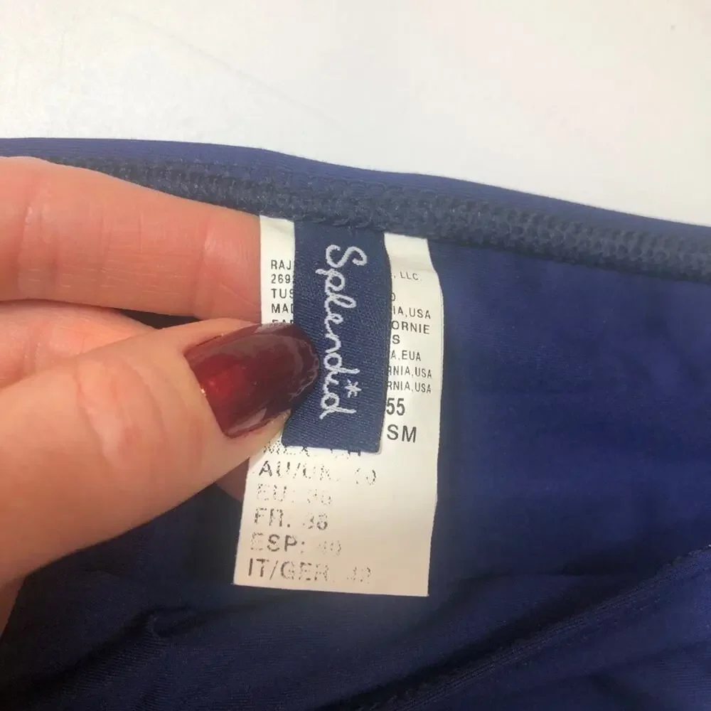 Splendid Women's Sunblock Navy swim bottom